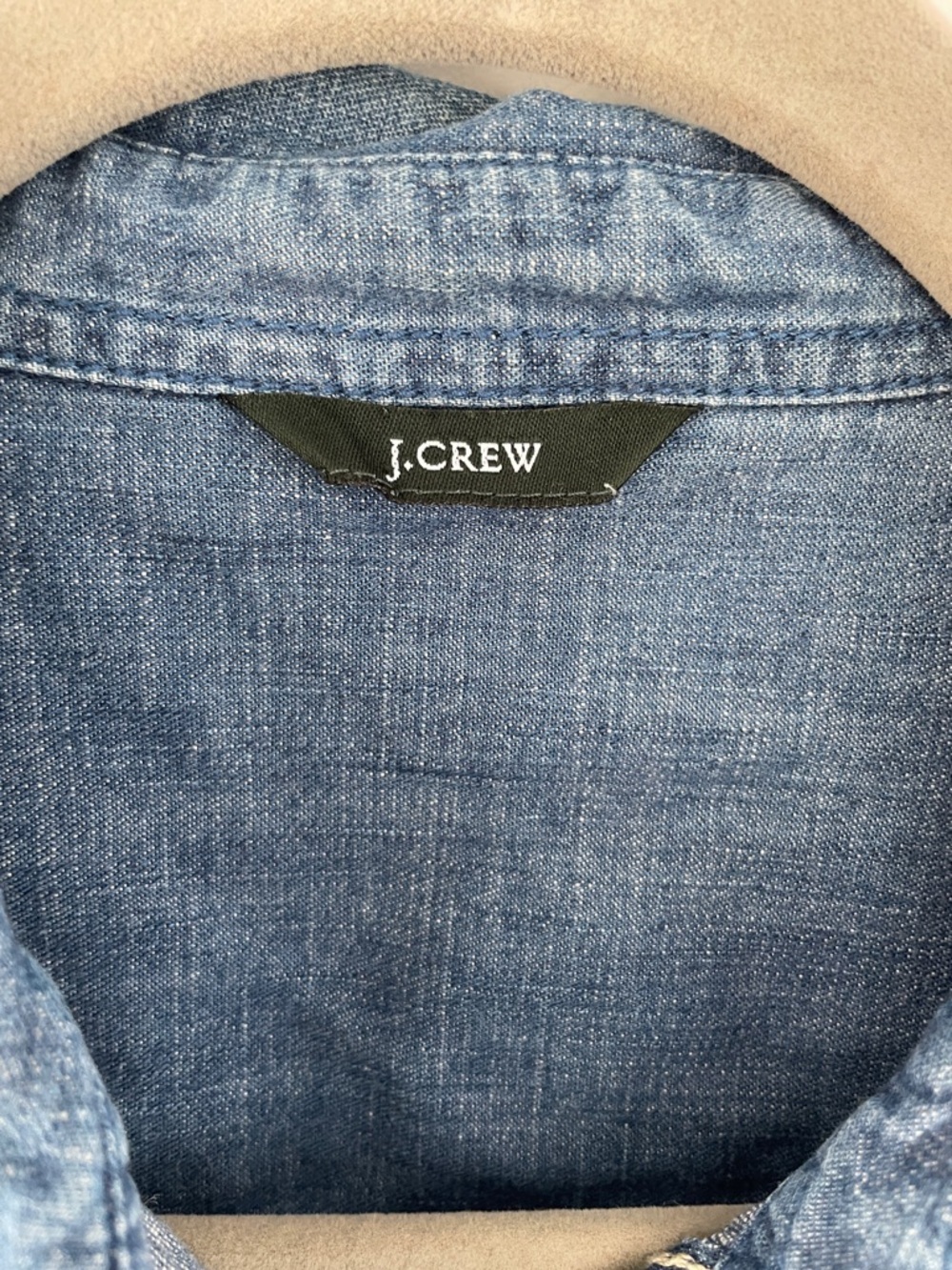 The Wren Slim Western Chambray Shirt from J. Crew No Tag measures: p2p 19” L 24” - Picture 2 of 8